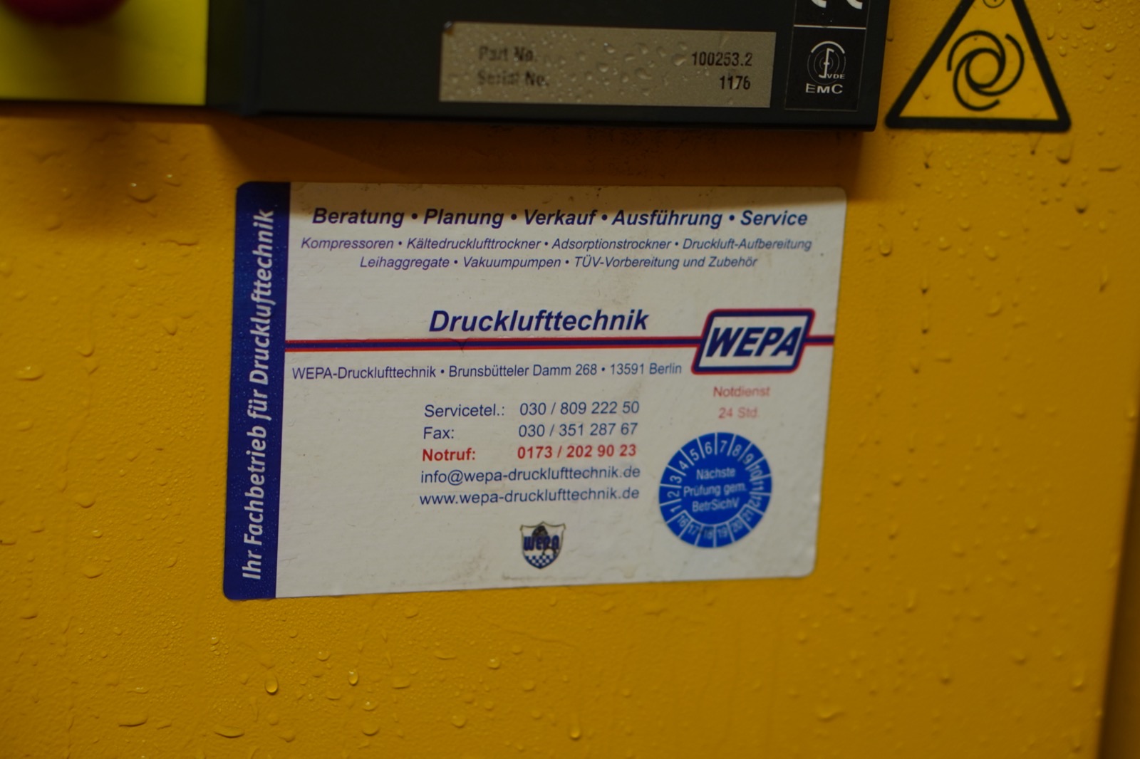 BEKO DRYPOINT-AC Controller — Adsorptionstrockner Steuerung, Beko Technologies Service Berlin